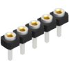 Socket header, 5 pole, pitch 2.54 mm, straight, MK LP 18 5 Z