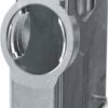 Grommet housing, size B24, die-cast aluminum, 1 x M50, angled, clip locking, IP66, 1082553