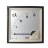 Analogowy miernik panelowy RS PRO DC wysokość wycięcia: 92 mm 100 A 1 % 65 °C RS PRO 92 mm Ruchoma cewka (MC)