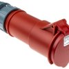Złącze przemysłowe - zasilające 32A Gniazdo 400 V 3P + N + E Żeński MENNEKES Czerwony Montaż na kablu IP44