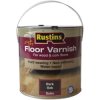 Rustins AFDO2500 Quick Dry Coloured Floor Varnish Dark Oak 2.5 Litre