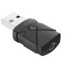 Adapter Bluetooth M137 v5.0 3in1 nadajnik odbiornik karta dźwiękowa