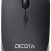Mysz bezprzewodowa Dicota SILENT V2 800 dpi, 1200 dpi, 1600 dpi