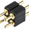 Złącze sprężynowe 4-pinowe raster: 2.54mm 2-rzędowe Preci-Dip Przewlekany Męski 3.5A 100.0 V , 150.0 V dc