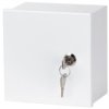 Obudowa Metalowa Do Instalacji Catv 150X150x80mm Biała Natynkowa