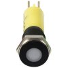 Signal Construct SFEU081225 LED Indicator Yellow 12V AC/DC 1800mcd