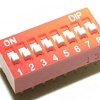 Przełącznik DIP i SIP 8-pozycyjny SPST THT