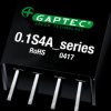 0.1S4A_0505S1.5U DC/DC converter, 0.1 W, 5 V, SIL 4