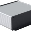 Aluminum RF enclosure, (L x W x H) 160 x 191 x 68 mm, natural, IP54, 1457U1602E