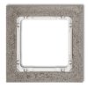 DECO Ramka uniwersalna - beton (ramka: ciemnoszary: spód: biały) ciemnoszary 28-0-DRB-1 KARLIK