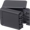 Bopla Bocube B 100809 PC-V0-7024 96012134 Obudowa zewnętrzna 80 x 113 x 90 Poliwęglan V0 grafitowy szary (ral 7024) 1 sz