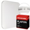 Lampa Sufitowa Plafon Kwadrat Led 36W Barwa Zimna Cx-32 Megakabel