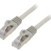 Patch cord S/FTP, Cat 6a, RJ45 wtyk z obu stron, linka, Cu, 2m PP6A-LSZHCU-2M
