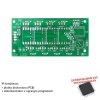 Moduł wyświetlacza LED I2C - PCB i mikroprocesor do projektu AVT 5147
