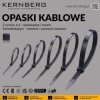 Opaska Kablowa TKUV 150x2,5 Czarna UV / 100 szt. /