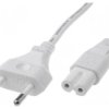 SN14-2/07/5WH Kabel: 2x0,75mm2, CEE 7/16 (C) wtyk,IEC C7 żeński, 5m