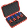 Sealey SX1820S Alloy Wheel Double Ended Impact Socket Set 1/2"Sq Drive 5pc