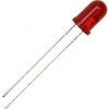 L517ED-F dioda LED 5mm; czerwona - migająca, jasność 10mcd; zas. 5-12Vdc