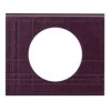 CELIANE Ramka 1 pojedyncza skóra fioletowa 069441 LEGRAND