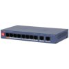 SWITCH POE CS4010-8ET2GT-60 8-PORTOWY DAHUA