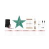 Flashing Red LED Star Soldering Kit WSSA169R