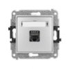 Icon Mechanizm Gniazda Komputerowego Pojedynczego 1Xrj45, Kat. 7, Ekranowane,...