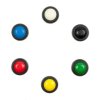 12mm Domed Push Button (6 Pack)