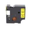 Taśma D1 45808 do drukarki DYMO 19mm 7m żółta taśma czarny nadruk