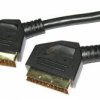 KABEL SCART 21 PIN CZARNY HQ 1.5m