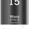 Wera 8790 B Impaktor 05005506001 zewnętrzny sześciokąt Nasadka 15 mm 1 szt. 3/8