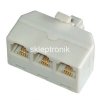 Rozgałęźnik telefoniczny RJ11 WT/3GN
