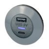Alfatronix Ładowarka samochodowa Dual USB, 13W, USB 5 V dc, 3.6 A