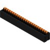 PCB terminal, 23 pole, pitch 5.08 mm, straight, black, 1426290000