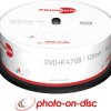 2761225 DVD+R 4.7 GB/120 min, pack of 25 discs, matt