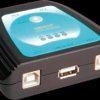 14.99.5034 USB 2.0 switch 2 port, 4x USB-B to 1x USB 3.0 type A