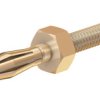 Adapter z wtykiem bananowym Wtyk Śruba Złoty 25A Staubli rozmiar 2mm