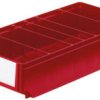 LA-KA-PE 689147 Skrzynka do regałów (S x W x G) 186 x 83 x 400 mm czerwony 8 szt.