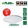 Plafoniera LED AZPO LED 18,5WCCT-O-W IP54 okrągły 1800lm 3000/4000/6000K barwa neutralna/ciepła/zimna biały 31514