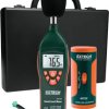 Sound level meter, 35 to 100 dB, ±5 %, Extech 407732-KIT
