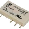 Przekaźnik; elektromagnetyczny miniaturowy; V23092-A1012-A301; 12V; DC; 1 styk przełączny; 6A; 250V AC; do gniazda; do druku (PC