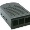 Aluminiowa obudowa do Raspberry Pi 4 czarna