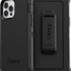Otterbox Defender Futerał backcase Apple iPhone 12, iPhone 12 Pro czarny Ładowarka indukcyjna, Pyłoszczelna, Odporny na