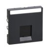 MERTEN Płytka czołowa pojedyncza do złącza RJ45 antracyt Sys M MTN465814 SCHNEIDER ELECTRIC
