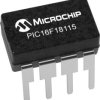 Mikrokontroler Microchip PIC16 PDIP 8-pinowy Montaż na płytce drukowanej PIC16 14 KB 8bit 64MHz EEPROM, Flash