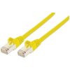 Intellinet 350471 Network Patch Cable, Cat6A, 1m, Yellow, Copper, S/FTP, LSOH /