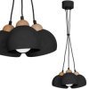 Lampa wisząca DAMA BLACK 3xE27 MLP6580 Milagro