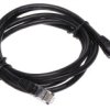 Patchcord Rj45/6/1.5-Black 1.5M