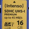 3421470 SDHC card, 16 GB, Intenso Class 10