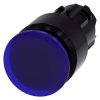 Siemens 3SU10011AA500AA0 Przycisk grzybkowy 3SU1001-1AA50-0AA0, 22.3 mm, 1 szt.