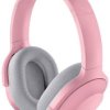 RAZER Barracuda Słuchawki wokółuszne przewód, Bluetooth, bezprzewodowa stereo kwarc, różowy regulacja głośności, wycisze